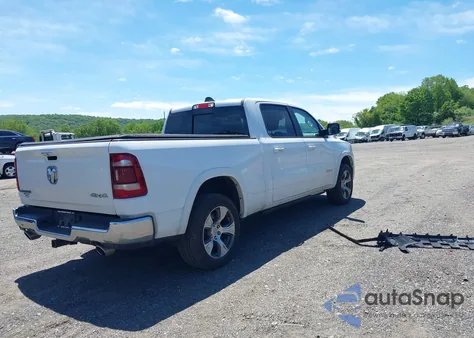 2021 Ram 1500 Laramie 4X4 6'4 Box from USA, damaged, VIN 1C6SRFRTXMN682089